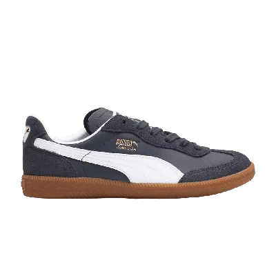 Pre-owned Puma Super Liga Og Retro Jr 'new Navy Gum' In Blue