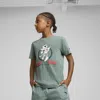 Puma Super  Big Kids' Graphic T-shirt I In Green