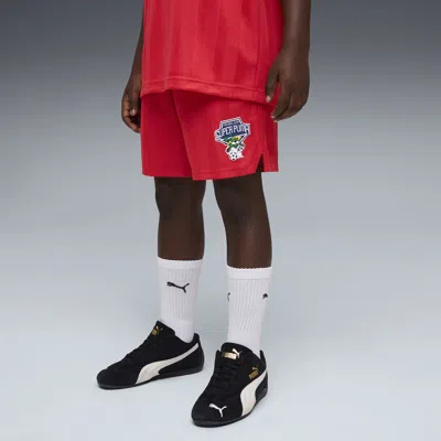 Puma Super  Big Kids' Shorts In Red