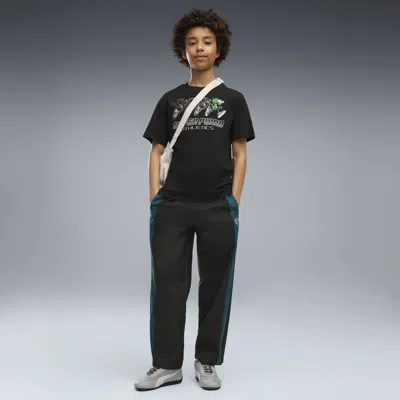 Puma Super  Big Kids' T7 Track Pants In Black