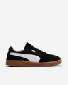 Puma Palermo Leather Sneaker In Black