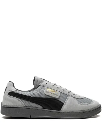 Puma Super Team Og "cool Mid Gray/ Black" Sneakers In Grey