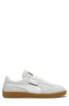 Puma "super Team" Sneakers In Silver Mist- White