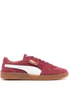 Puma Super Team Suede Sneaker In Team Regal Red White Gum