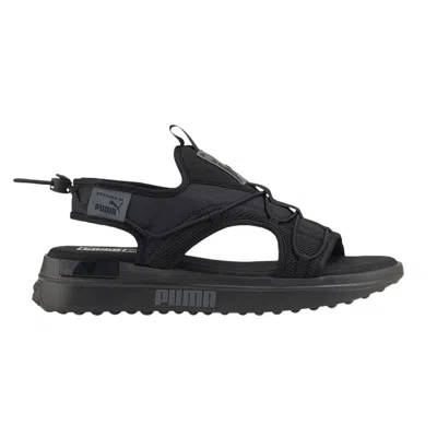 Pre-owned Puma Surf Sandal 'black Dark Slate' | Men's Size 5
