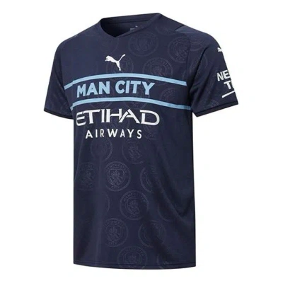Puma Sw 21-22 Replica Men Jersey 'navy' In Blue