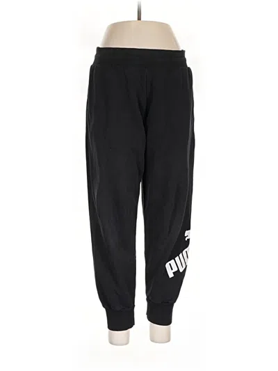 Pre-owned Puma Sweatpants In Black