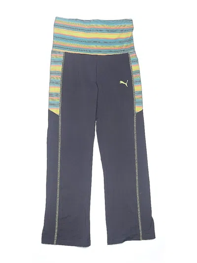 Pre-owned Puma Kids' Sweatpants In Blue
