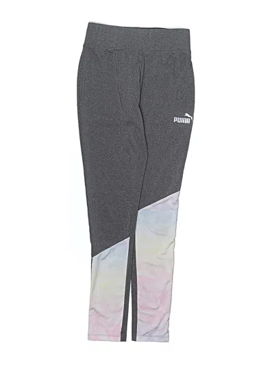 Pre-owned Puma Kids' Sweatpants In Gray