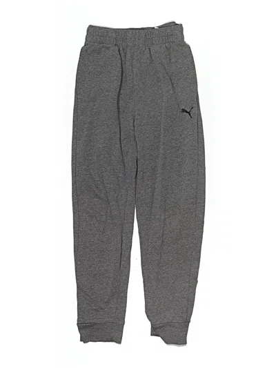 Pre-owned Puma Kids' Sweatpants In Gray