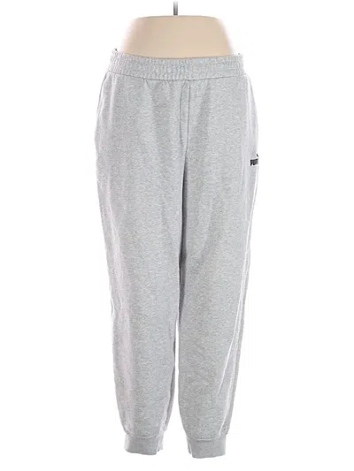 Pre-owned Puma Sweatpants In Gray
