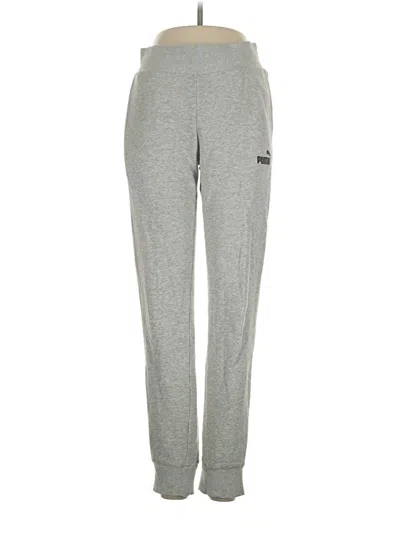 Pre-owned Puma Sweatpants In Gray