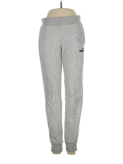 Pre-owned Puma Sweatpants In Gray