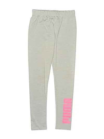 Pre-owned Puma Kids' Sweatpants In Gray