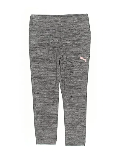 Pre-owned Puma Kids' Sweatpants In Gray