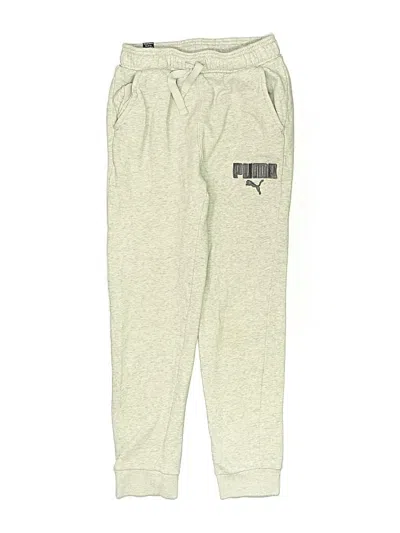 Pre-owned Puma Kids' Sweatpants In Gray