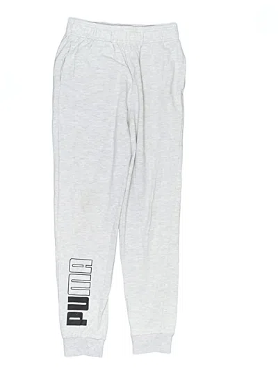Pre-owned Puma Kids' Sweatpants In Gray