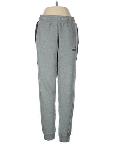 Pre-owned Puma Sweatpants In Gray