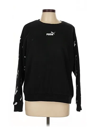 Pre-owned Puma Sweatshirt In Black