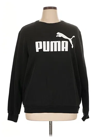 Pre-owned Puma Sweatshirt In Black