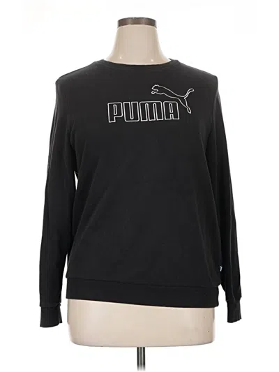 Pre-owned Puma Sweatshirt In Black