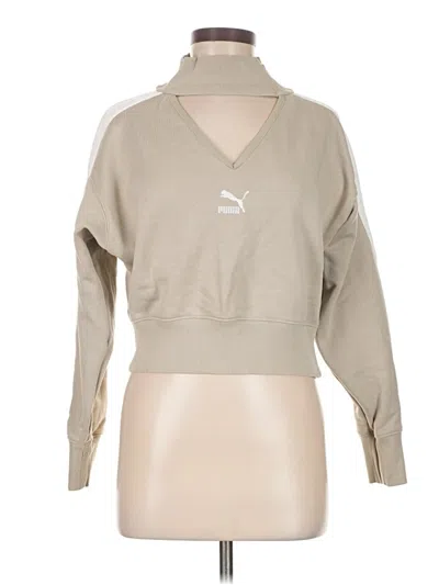 Pre-owned Puma Sweatshirt In Brown