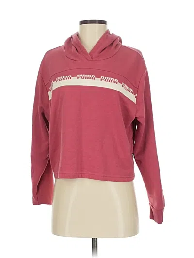 Pre-owned Puma Sweatshirt In Burgundy
