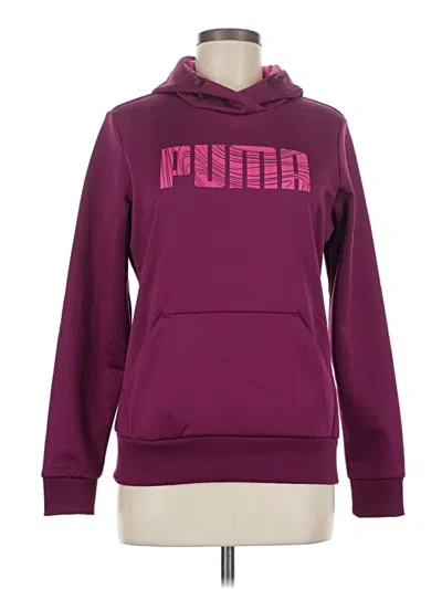 Pre-owned Puma Sweatshirt In Burgundy