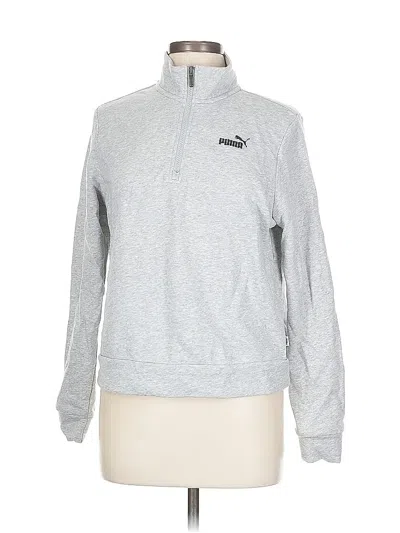 Pre-owned Puma Sweatshirt In Gray
