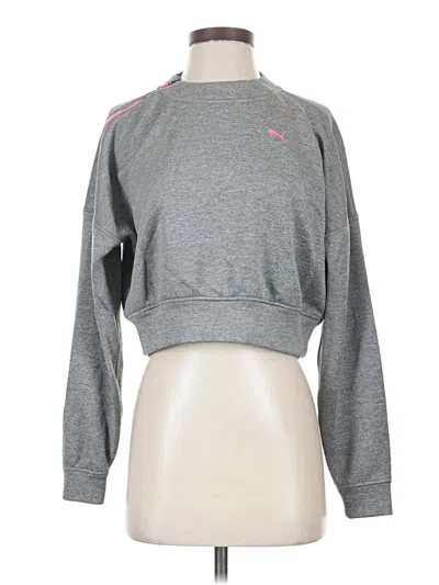 Pre-owned Puma Sweatshirt In Gray