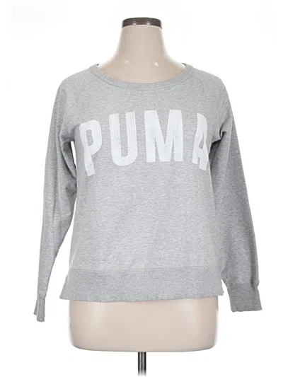 Pre-owned Puma Sweatshirt In Gray