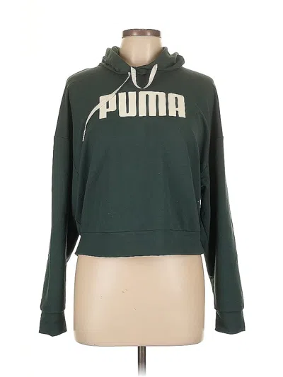 Pre-owned Puma Sweatshirt In Green