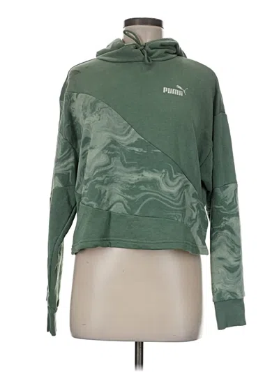 Pre-owned Puma Sweatshirt In Green