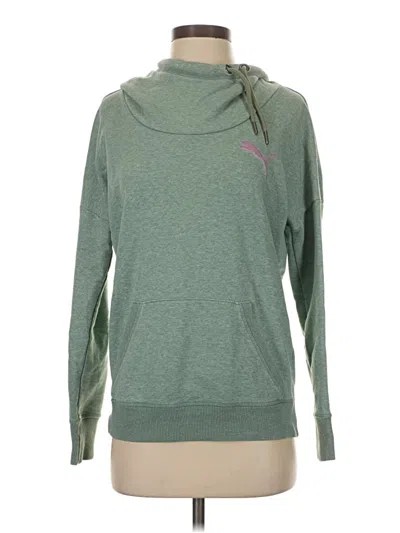 Pre-owned Puma Sweatshirt In Green
