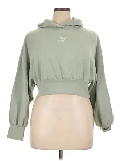 Pre-owned Puma Sweatshirt In Green