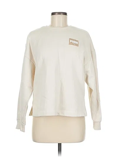 Pre-owned Puma Sweatshirt In Ivory