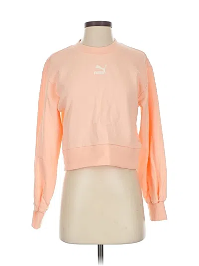 Pre-owned Puma Sweatshirt In Orange
