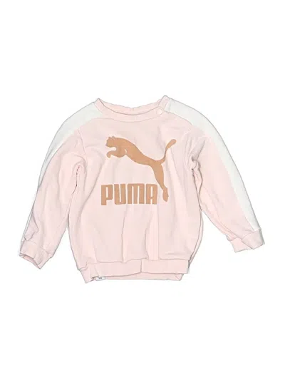 Pre-owned Puma Babies' Sweatshirt In Pink