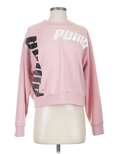 Pre-owned Puma Sweatshirt In Pink