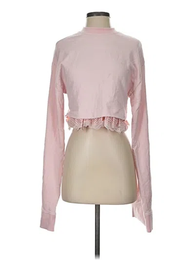 Pre-owned Puma Sweatshirt In Pink