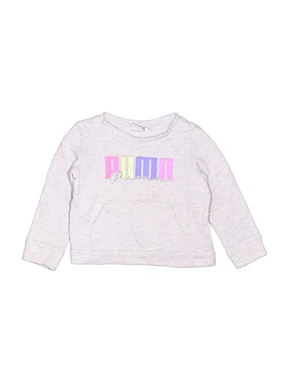 Pre-owned Puma Kids' Sweatshirt In Purple