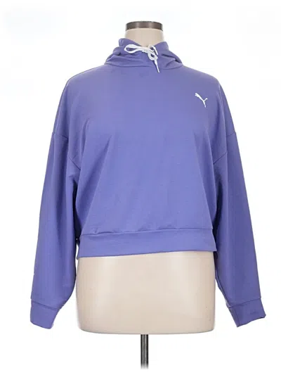 Pre-owned Puma Sweatshirt In Purple