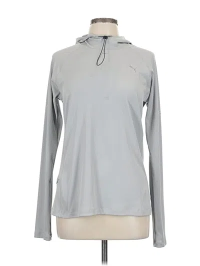 Pre-owned Puma Sweatshirt In Silver