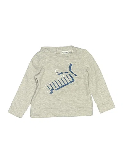 Pre-owned Puma Kids' Sweatshirt In Silver