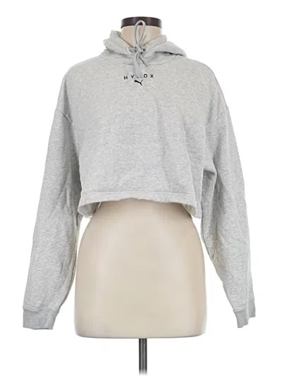 Pre-owned Puma Sweatshirt In Silver