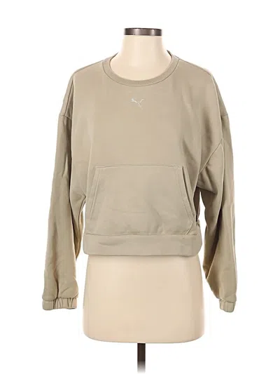 Pre-owned Puma Sweatshirt In Tan