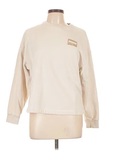 Pre-owned Puma Sweatshirt In Tan