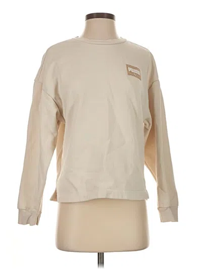 Pre-owned Puma Sweatshirt In Tan