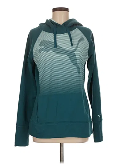 Pre-owned Puma Sweatshirt In Teal