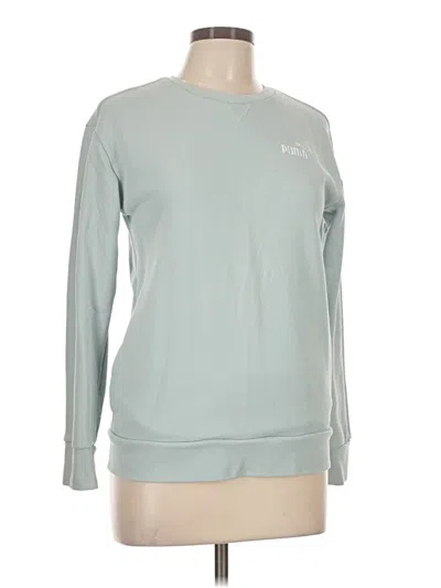 Pre-owned Puma Sweatshirt In Teal
